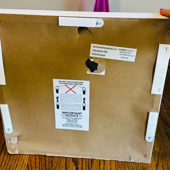 Fashion Artwork No. 5 Love Art Print    15.5x15.5x1.5” - Picture 3 of 5